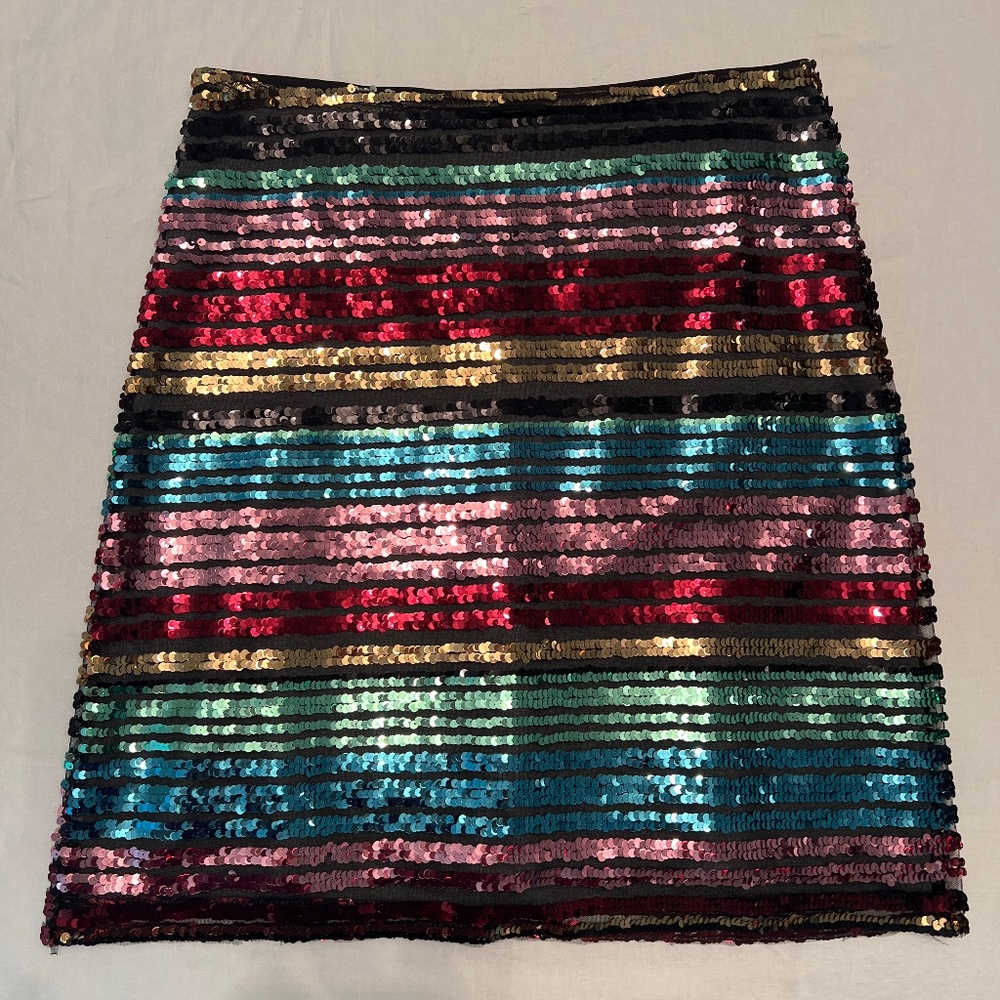 Anthropologie Size 8 Moulinette Soeurs sequin skirt
